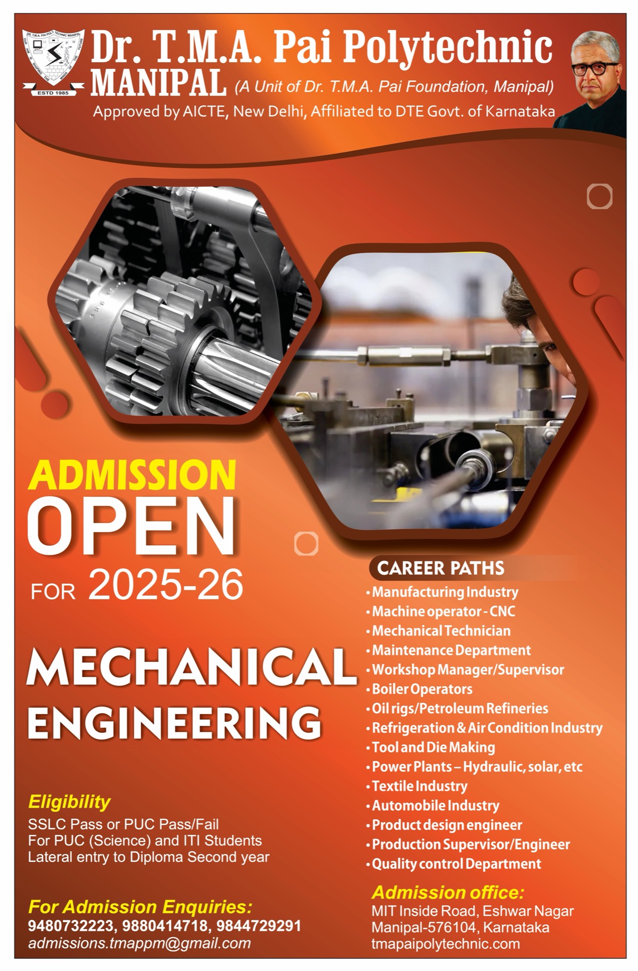 Mechanical Engineering Brochure